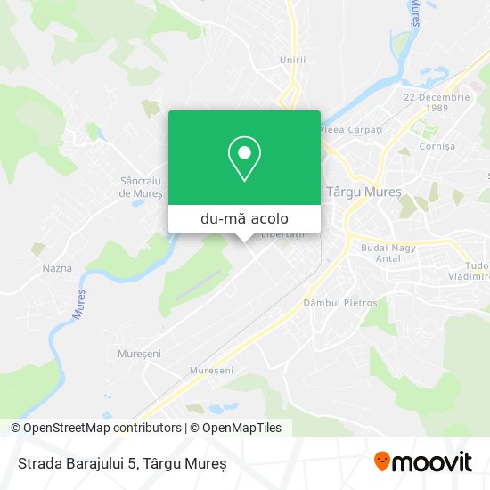 Hartă Strada Barajului 5