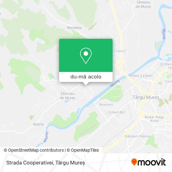 Hartă Strada Cooperativei