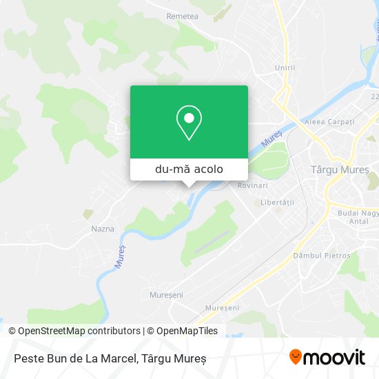 Hartă Peste Bun de La Marcel