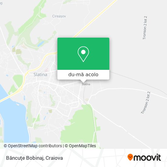 Hartă Băncuţe Bobinaj