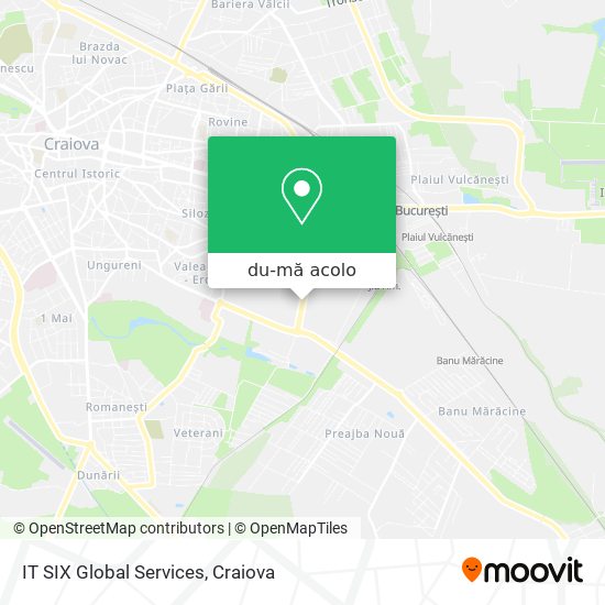 Hartă IT SIX Global Services