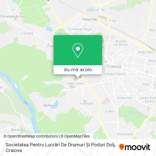Hartă Societatea Pentru Lucrări De Drumuri Și Poduri Dolj