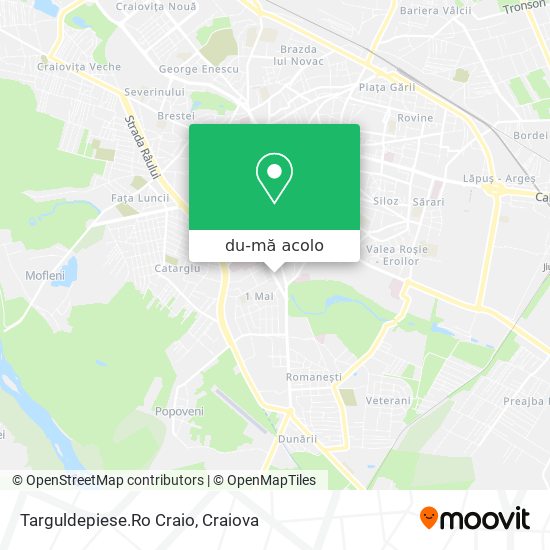 Hartă Targuldepiese.Ro Craio