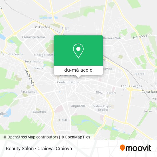 Hartă Beauty Salon - Craiova