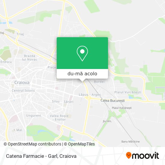 Hartă Catena Farmacie - Garl