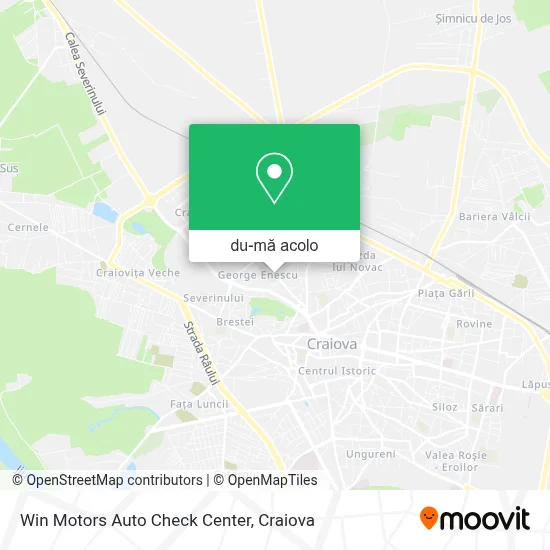 Hartă Win Motors Auto Check Center