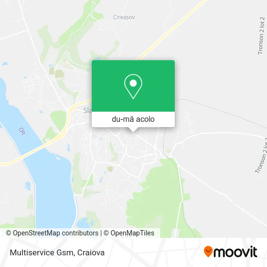 Hartă Multiservice Gsm