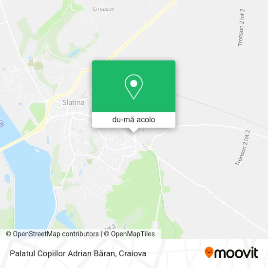 Hartă Palatul Copiilor Adrian Băran