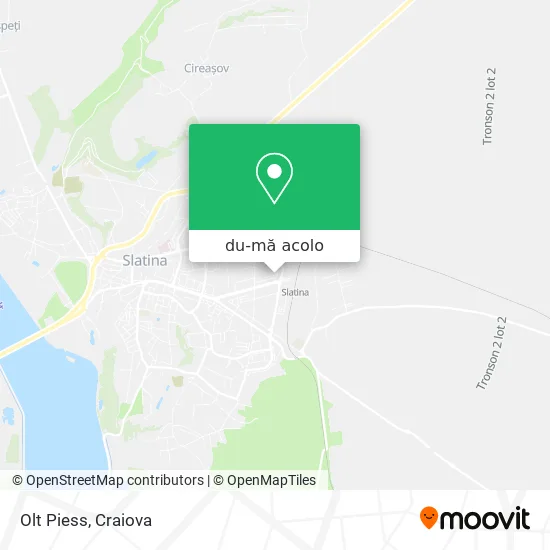 Hartă Olt Piess