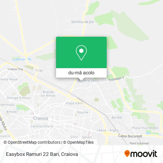 Hartă Easybox Ramuri 22 Bari