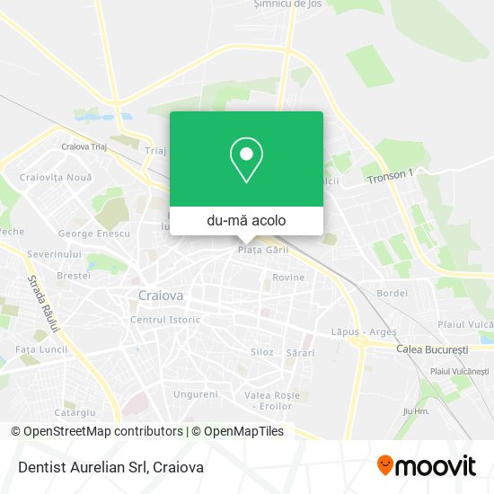 Hartă Dentist Aurelian Srl