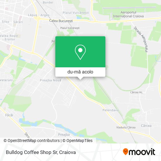 Hartă Bulldog Coffee Shop Sr