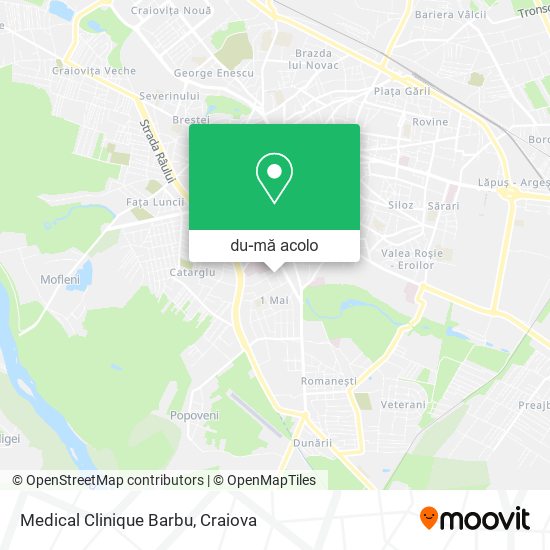 Hartă Medical Clinique Barbu