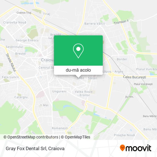 Hartă Gray Fox Dental Srl