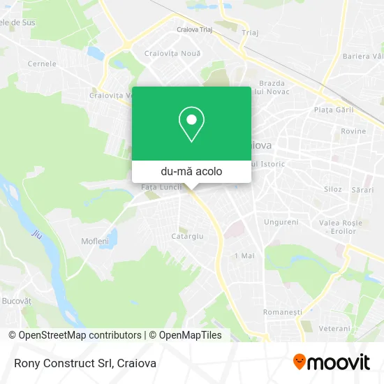 Hartă Rony Construct Srl