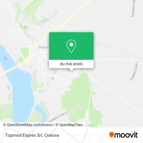 Hartă Topmod Expres Srl