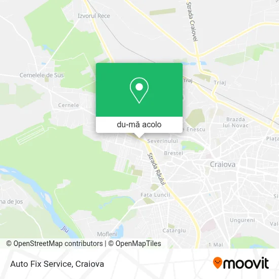 Hartă Auto Fix Service