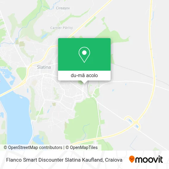 Hartă Flanco Smart Discounter Slatina Kaufland