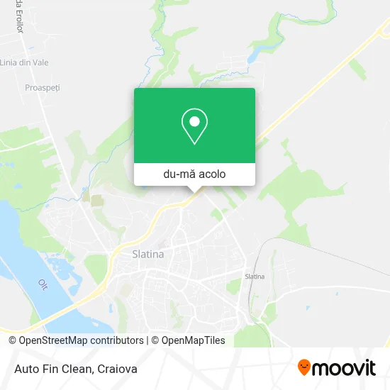 Hartă Auto Fin Clean