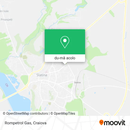 Hartă Rompetrol Gas