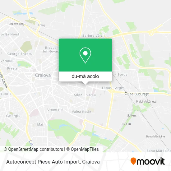 Hartă Autoconcept Piese Auto Import