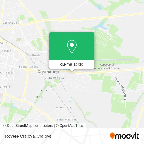 Hartă Rovere Craiova