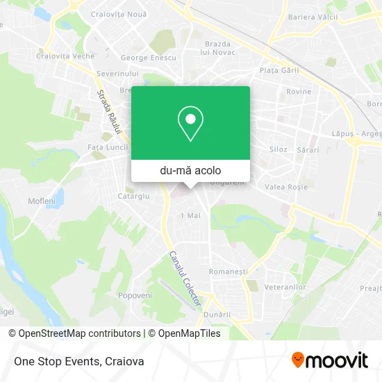 Hartă One Stop Events