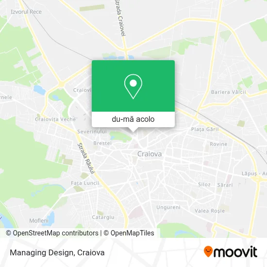 Hartă Managing Design