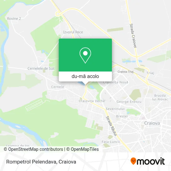 Hartă Rompetrol Pelendava