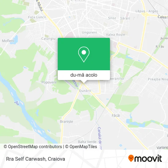 Hartă Rra Self Carwash