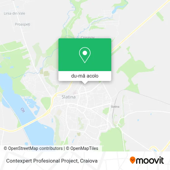 Hartă Contexpert Profesional Project
