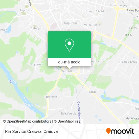 Hartă Rin Service Craiova