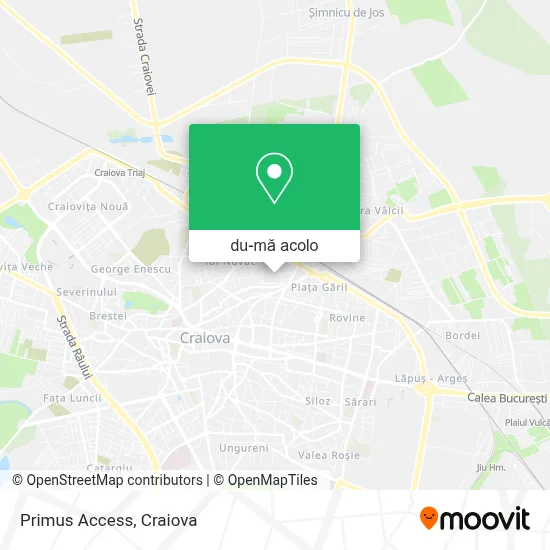 Hartă Primus Access