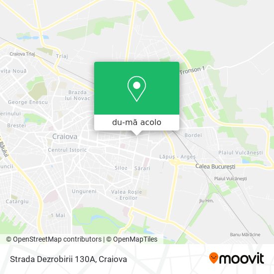Hartă Strada Dezrobirii 130A