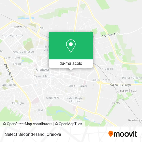 Hartă Select Second-Hand