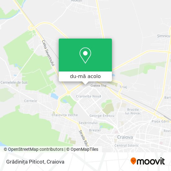 Hartă Grădinița Piticot