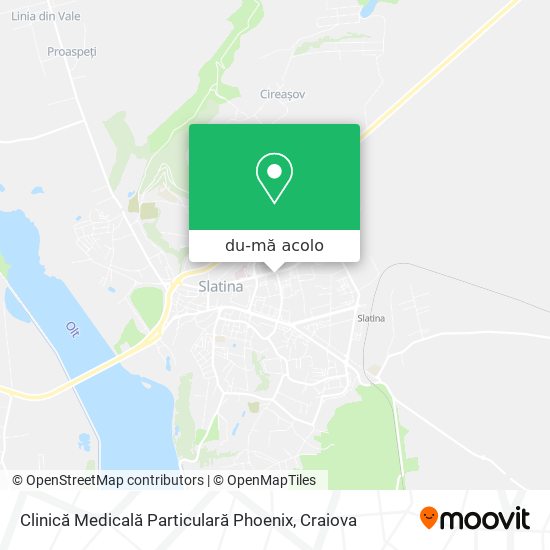 Hartă Clinică Medicală Particulară Phoenix