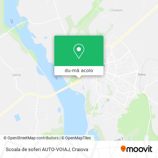 Hartă Scoala de soferi AUTO-VOIAJ