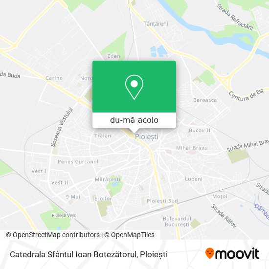 Hartă Catedrala Sfântul Ioan Botezătorul