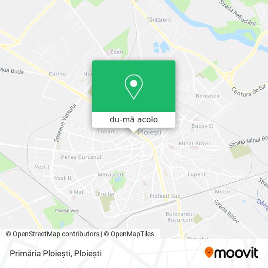 Hartă Primăria Ploiești