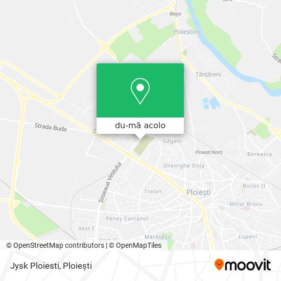 Hartă Jysk Ploiesti
