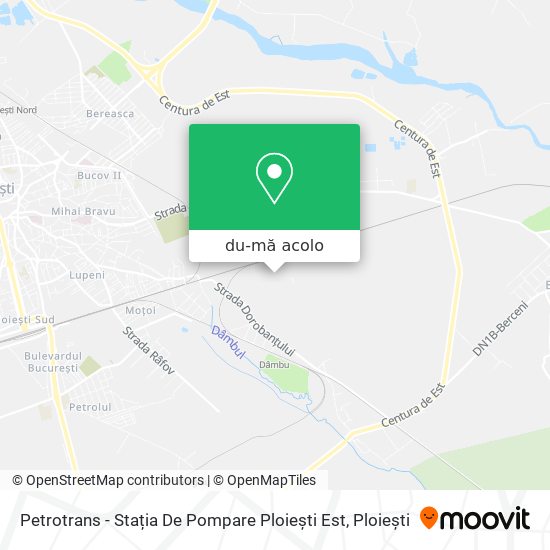 Hartă Petrotrans - Stația De Pompare Ploiești Est