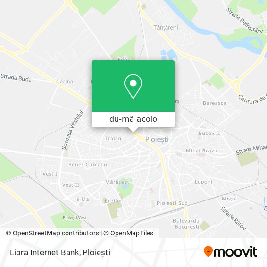 Hartă Libra Internet Bank