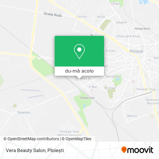 Hartă Vera Beauty Salon