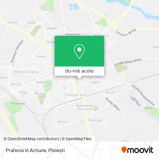 Hartă Prahova in Actiune