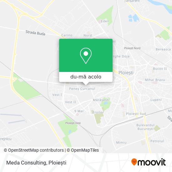 Hartă Meda Consulting
