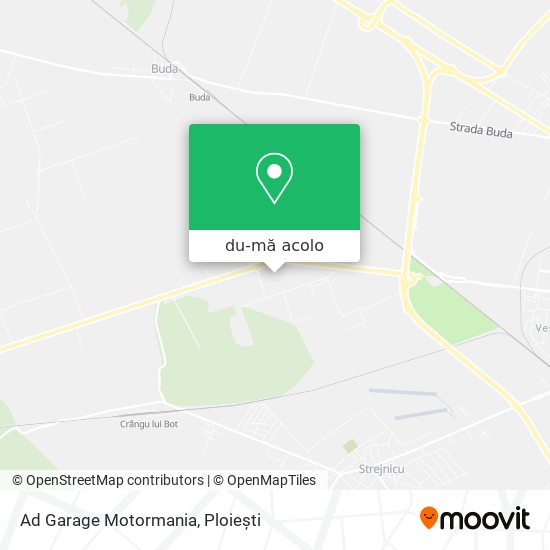 Hartă Ad Garage Motormania