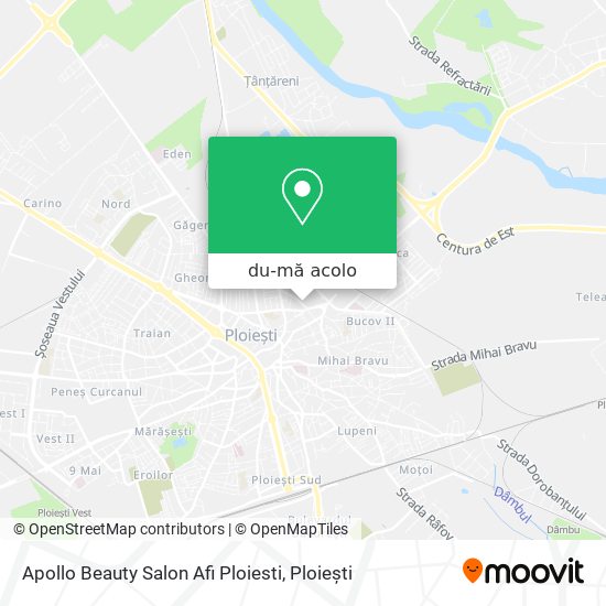 Hartă Apollo Beauty Salon Afi Ploiesti