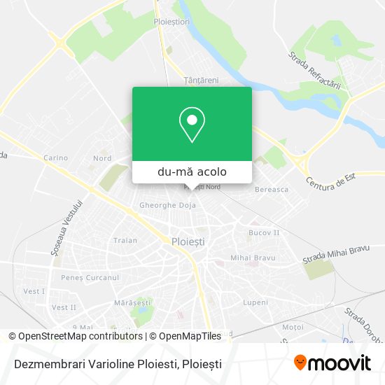 Hartă Dezmembrari Varioline Ploiesti