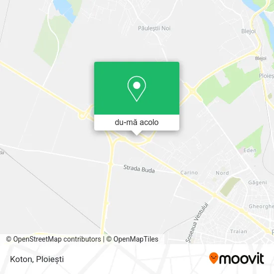Hartă Koton